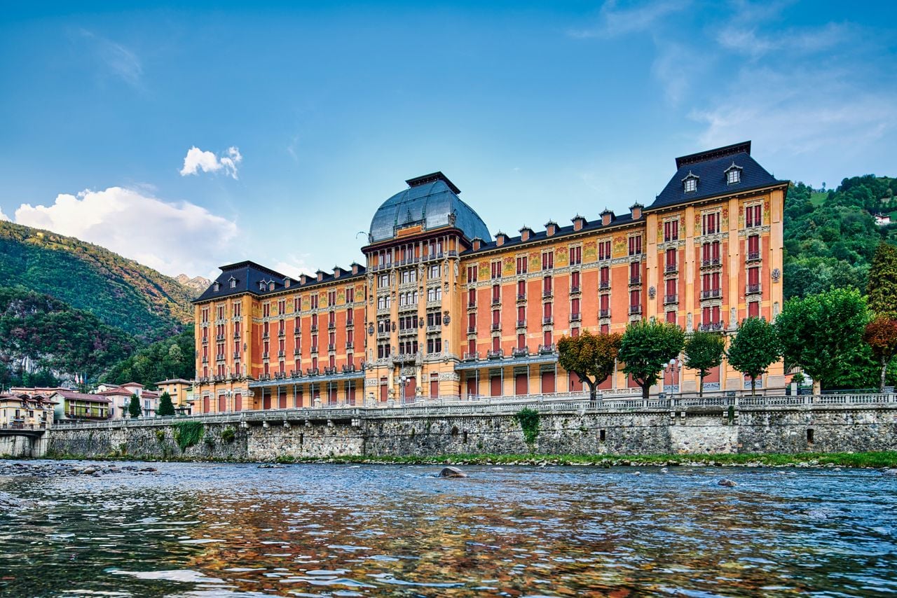 Der Charme von San Pellegrino Terme hat sich erhalten - wie sein Grand Hotel. Foto: Adobe Stock