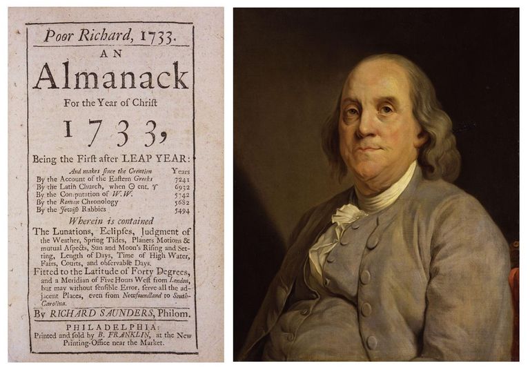 Franklin y el almanaque del pobre Richard Franklin y el almanaque del pobre Richard