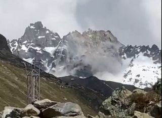 Alpen: Berggipfel stürzt in Österreich ein, wahrscheinlich durch Permafrostabbau!