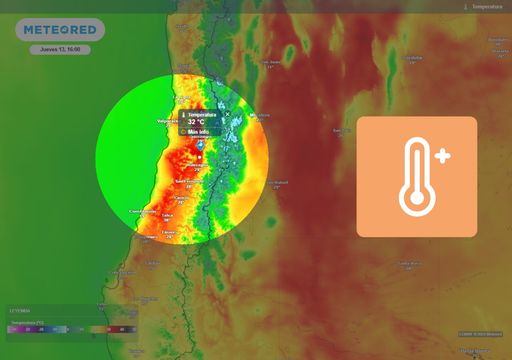 Altas temperaturas en camino: hasta 34 °C este jueves en la zona central