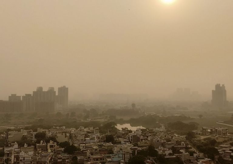 Nueva Delhi episodio contaminación Nueva Delhi episodio contaminación