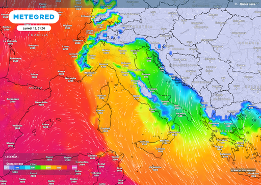 Imminente una nuova incursione artica tra domani e luned&igrave; su queste regioni, ma da marted&igrave; 13 gennaio cambia tutto