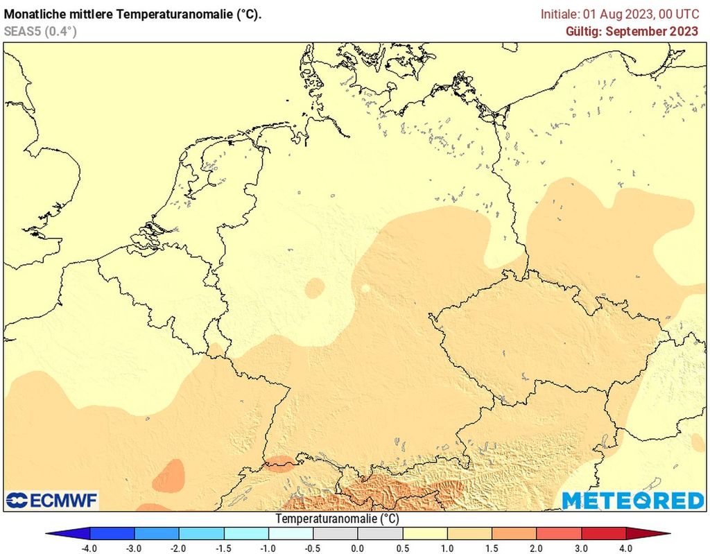 prognose, ecmwf, september, sonnig, warm prognose, ecmwf, september, sonnig, warm