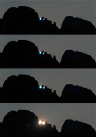 Amanece azul 