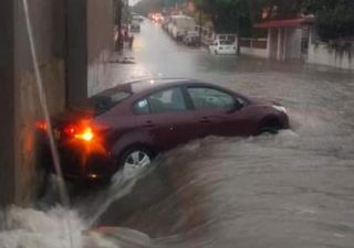 Amanece Tamaulipas con intensas lluvias