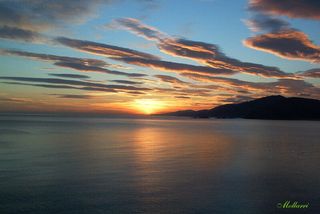 Amaneciendo en Zarautz