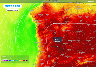 Amanhã, 6 de agosto, serão atingidos 40 ºC nestes 4 distritos: consulte-os aqui!
