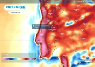 Amanhã ainda haverá poeiras e risco de trovoadas, mas os 40 ºC regressarão a estas zonas de Portugal nos próximos dias