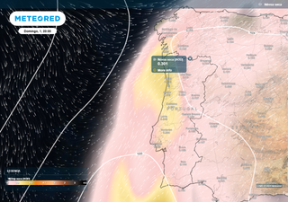 Amanhã e segunda-feira prevê-se precipitação e poeiras do Saara: prepare-se para chuva de lama nestas zonas de Portugal