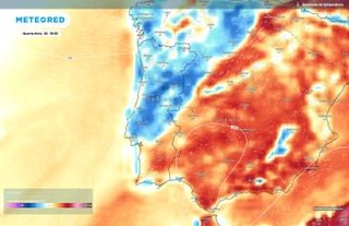 Amanh&atilde; o Norte e o Centro registar&atilde;o uma descida de temperatura de at&eacute; 6 &ordm;C: estas ser&atilde;o as regi&otilde;es onde mais arrefecer&aacute;