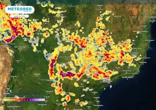 Amanhã o potencial de chuvas aumenta muito no Sudeste e no Centro-Oeste do Brasil. Confira os detalhes