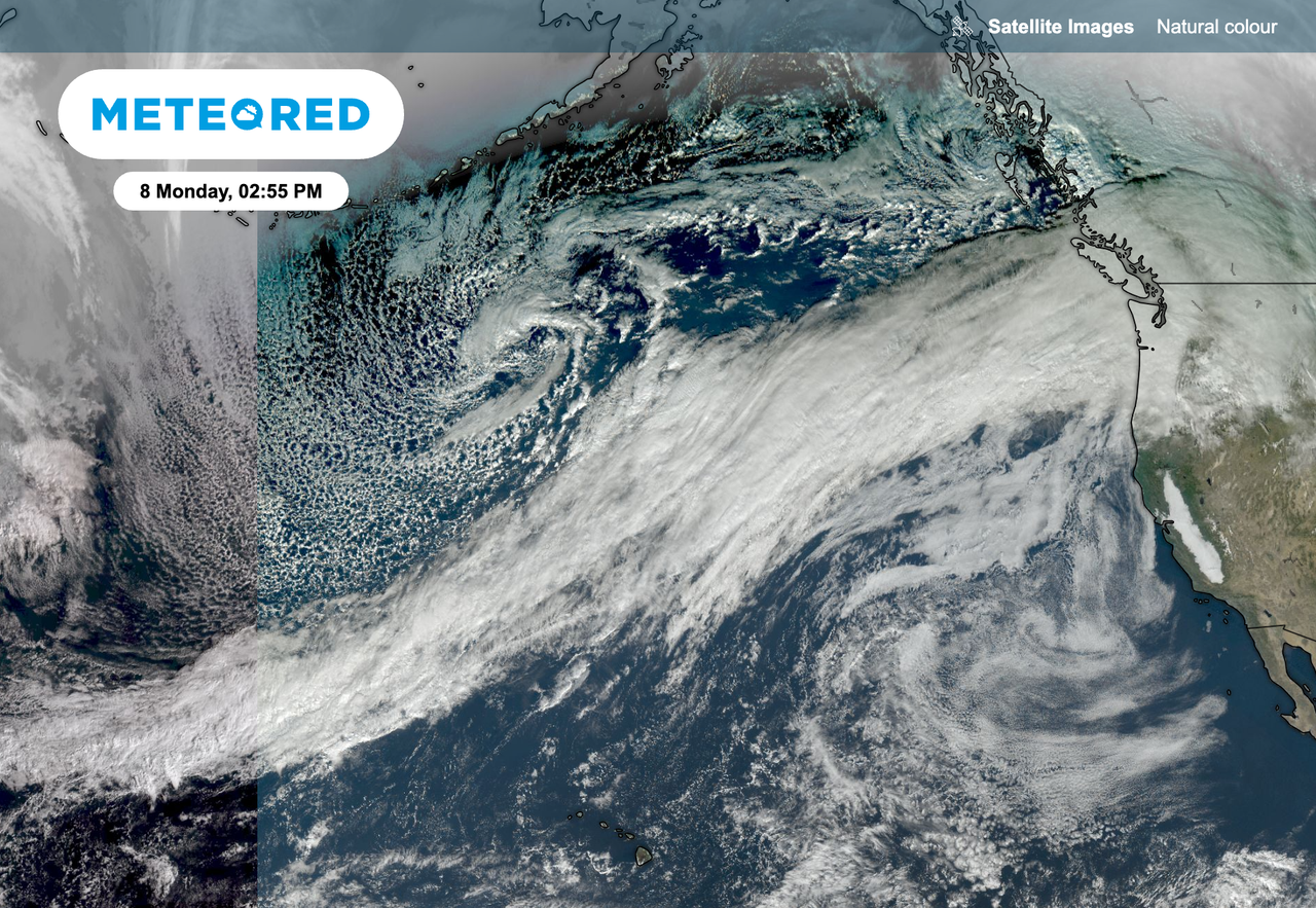 An Atmospheric River Spanning the Entire Pacific Is Set to Bring Record ...