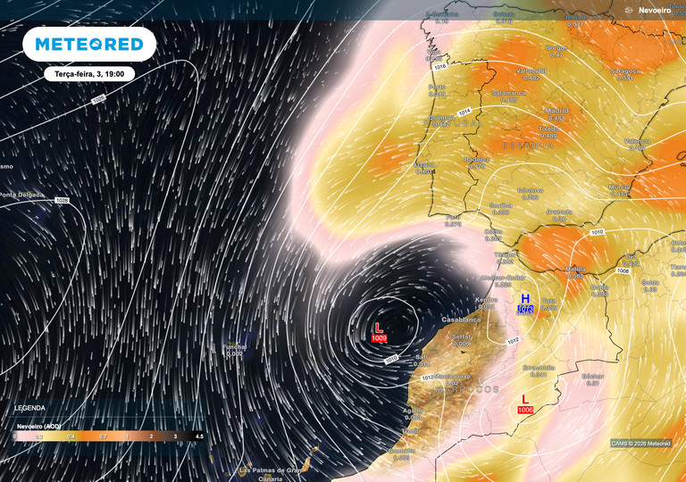 Ana Palma avisa sobre o fen&oacute;meno que poder&aacute; afetar Portugal entre segunda e ter&ccedil;a-feira