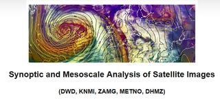 Análisis sinóptico y mesoescalar de imágenes de satélite