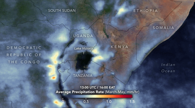 Analizando las tormentas a través del lago Victoria
