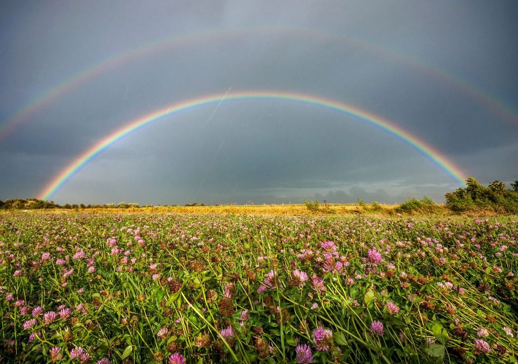 Arcobaleno, piogge. Arcobaleno, piogge.