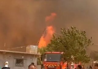 Ancora incendi devastanti in Spagna, catastrofe in Algeria: 38 morti