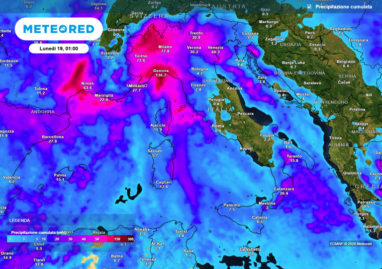 Meteo: ancora qualche giorno con l'alta pressione, ma da venerd&igrave; 16 torna il maltempo con piogge e nevicate sulle Alpi