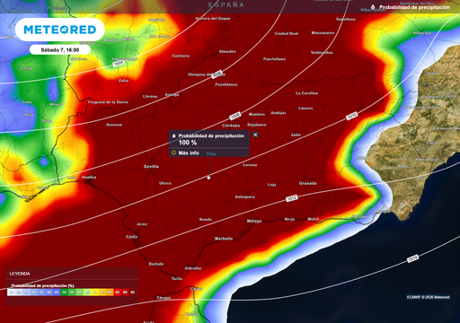 Andaluc&iacute;a en alerta por las inundaciones: cu&aacute;nto, c&oacute;mo y d&oacute;nde llover&aacute; este fin de semana