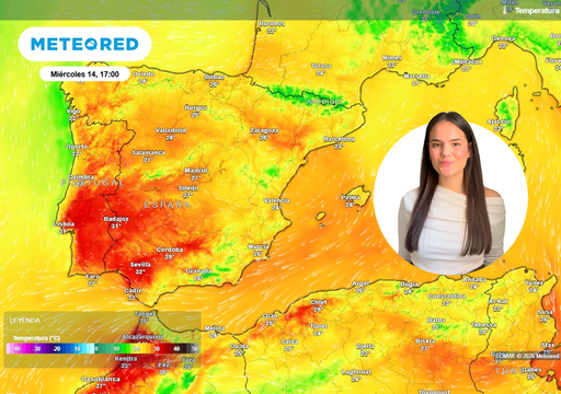 Andrea Danta coincide con la AEMET: se&ntilde;ala las seis capitales que alcanzar&aacute;n los 30 &ordm;C hasta el jueves