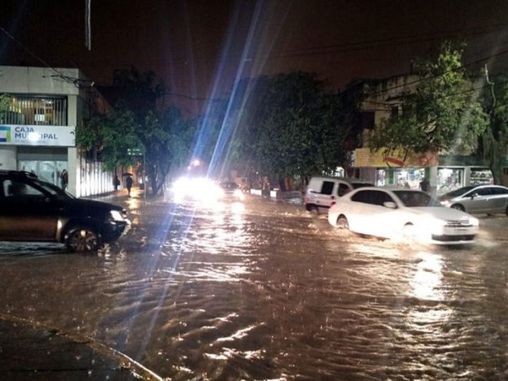 Resistencia Corrientes lluvias inundaciones