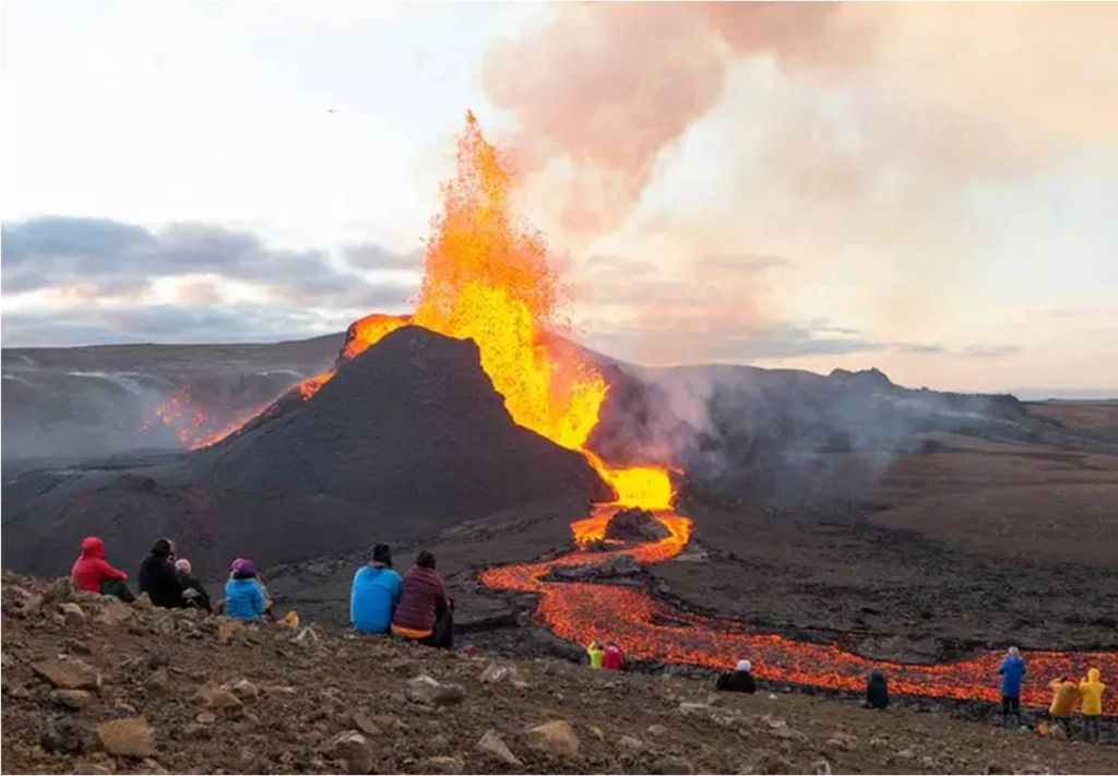erupção vulcânica da Islândia