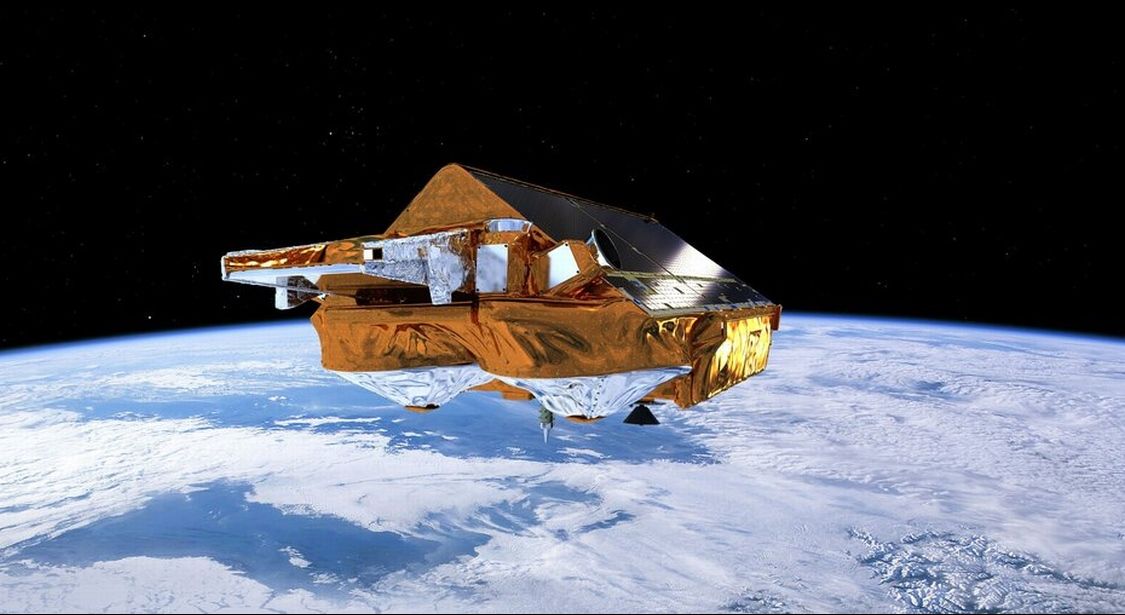 Ilustración del satélite Cryosat de la ESA