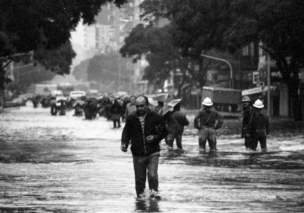 Lluvia del siglo Buenos Aires Inundación 1985