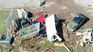 Aniversario de la riada en el camping de Las Nieves, Biescas: 7 agosto de 1996