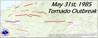 Aniversario de una irrupción mortal de tornados