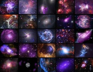 La NASA muestra 25 imágenes para celebrar el 25 aniversario del Observatorio de Rayos X Chandra