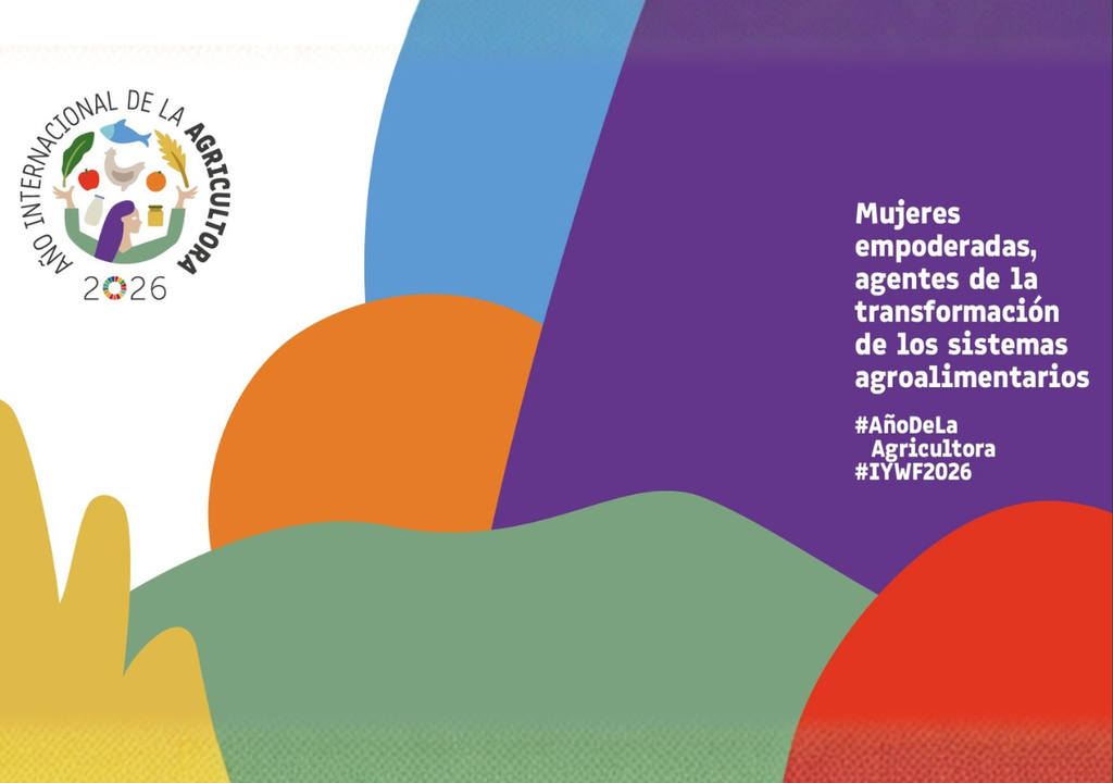 La FAO coordina el Año Internacional de la Agricultora 2026 junto con el FIDA y el PMA.