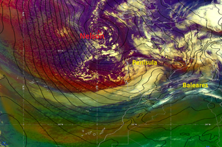 Altas anomalías del agua del mar en el Atlántico Norte y las precipitaciones de la DANA y la borrasca Nelson