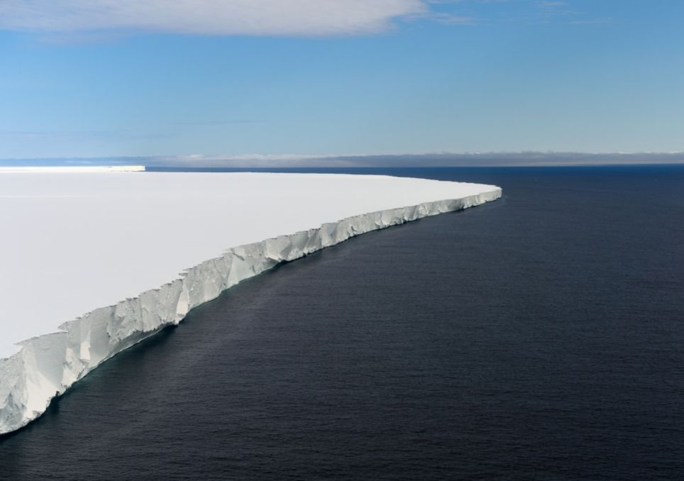 Antártica, plataforma de gelo Ross