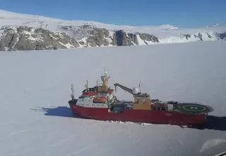 A chain of underwater volcanoes discovered in a remote area of Antarctica