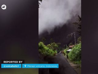 Miles de personas evacuadas ante erupción de Monte Merapi, en Indonesia