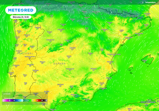 Antes del aire polar: trece capitales de provincia superar&aacute;n los 20 &ordm;C este mi&eacute;rcoles, 25 de marzo