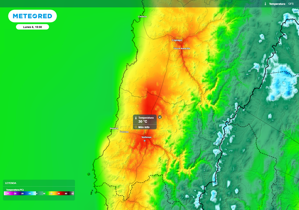 temperaturas previstas