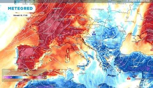 Anticiclone in arrivo: tempo stabile e temperature in rialzo in Italia, ma maltempo al Sud