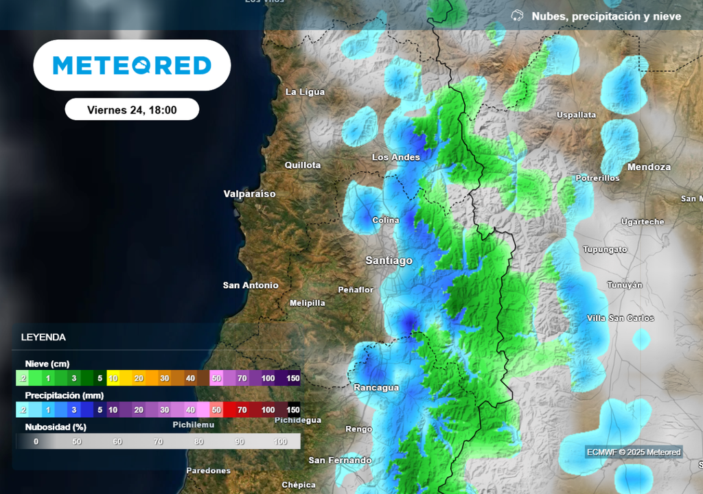 LLuvias y nieve LLuvias y nieve