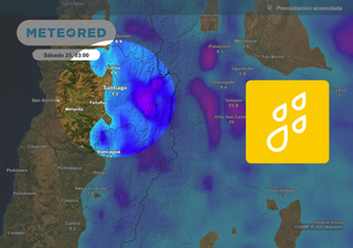 Anuncian lluvia y nieve para Santiago y la Región Metropolitana: prepárate para un viernes más fresco