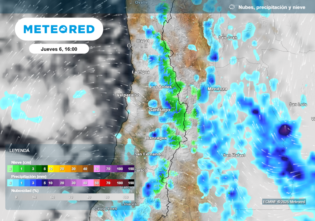 Lluvias en Santiago Lluvias en Santiago