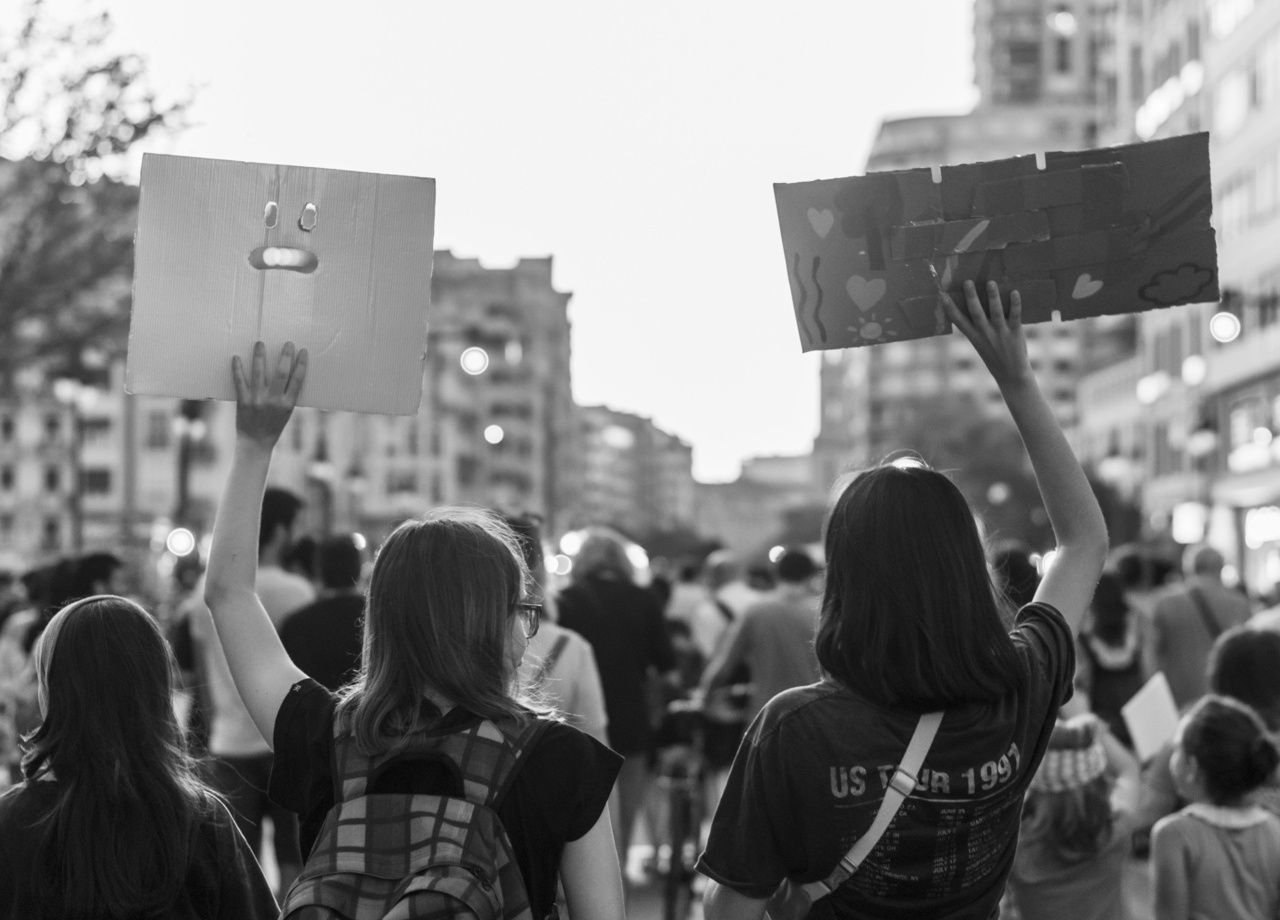 75% des jeunes sondées ont déclaré que l'avenir leur faisait peur...