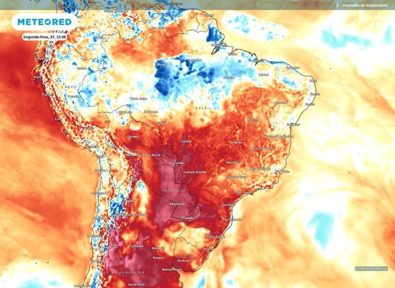 Ap&oacute;s ar frio, bolha de ar quente volta a ganhar for&ccedil;a com temperaturas de at&eacute; 40&deg;C no Brasil
