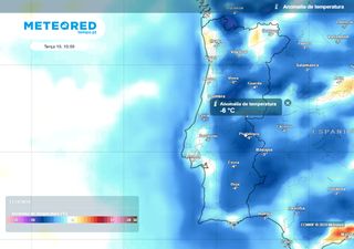 Após estes dias de chuva, eis a tendência do tempo em Portugal para a próxima semana segundo os mapas da Meteored