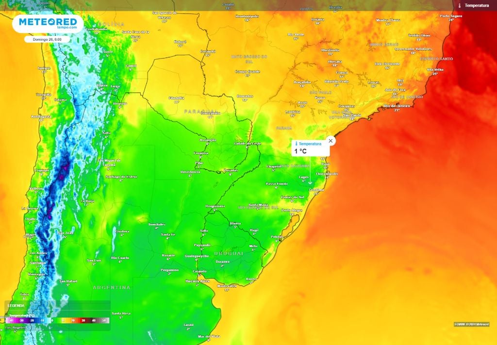 onda de frio onda de frio