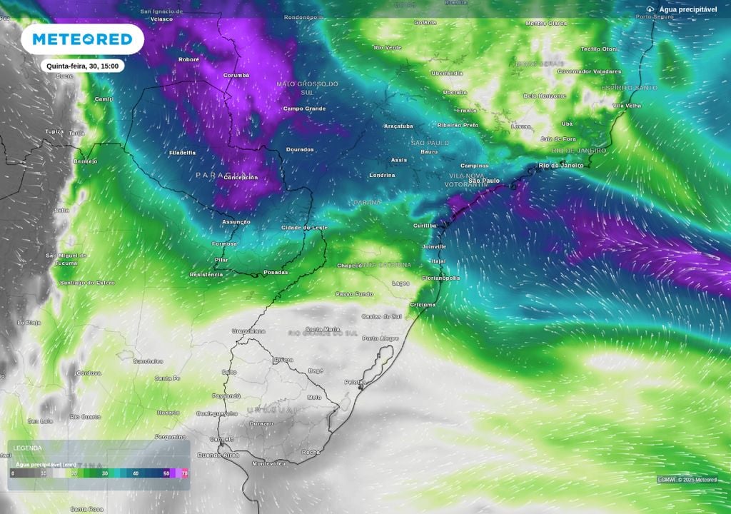Massa de ar frio e seco presente sobre o Rio Grande do Sul mantém tempo estável e firme até esta quinta-feira (30).
