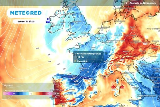 M&eacute;t&eacute;o : apr&egrave;s la chaleur, un brusque changement de temps est attendu ce week-end en France, avec l&rsquo;arriv&eacute;e d&rsquo;air polaire