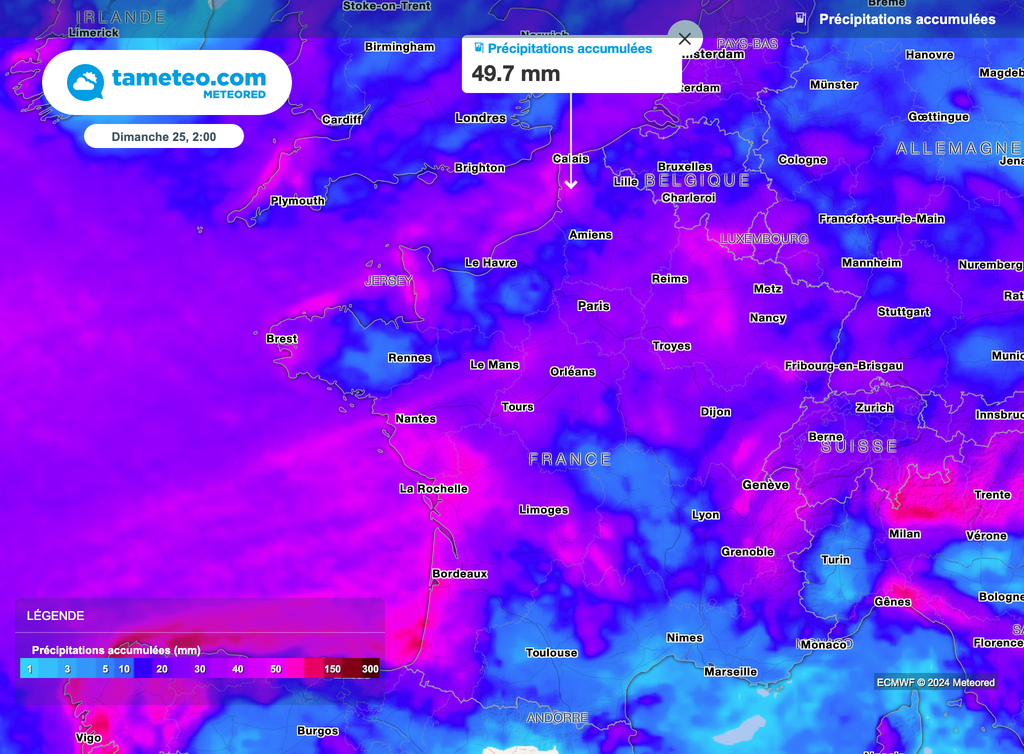 D'ici ce week-end, les averses pourront venir faire localement grossir les cumuls. Cela viendra alimenter les rivières.