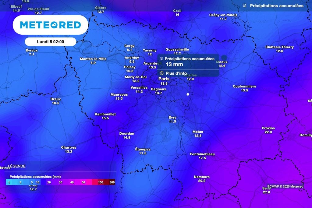 De faibles cumuls de pluie envisagés sur l'Île-de-France d'ici lundi prochain : la sécheresse va encore s'aggraver ! De faibles cumuls de pluie envisagés sur l'Île-de-France d'ici lundi prochain : la sécheresse va encore s'aggraver !